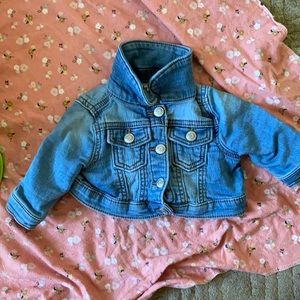 Infant girl jean jacket